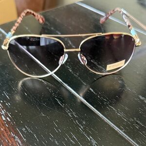 BCBGeneration Gold Frame Sunglasses-NWT